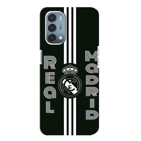 ФК Реал Мадрид чохли для OnePlus Nord N200 5G (DE211) (AlphaPrint) – чорно білий Реал