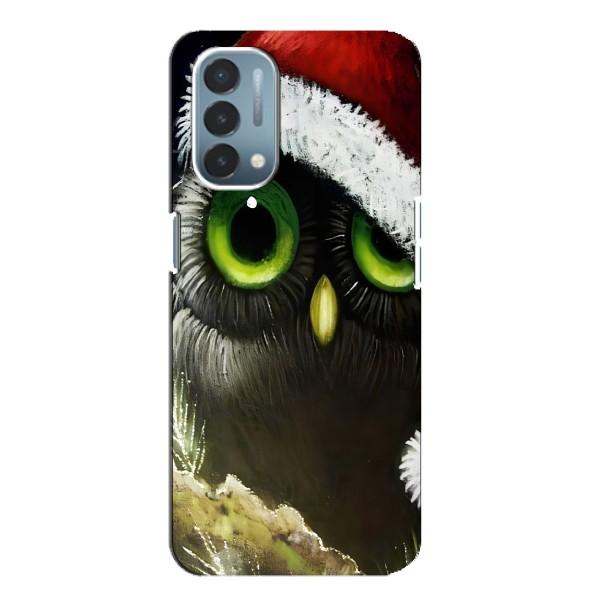 Новорічні Чохли для ВанПлас Норд N200 5G (DE211) (VPrint) – Новорічна Сова