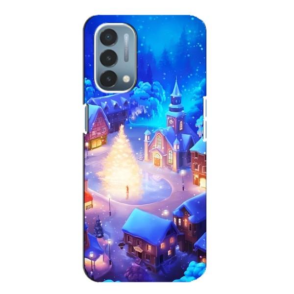 Різдвяні Чохли для OnePlus Nord N200 5G (DE211) (VPrint) – Різдвяне місто