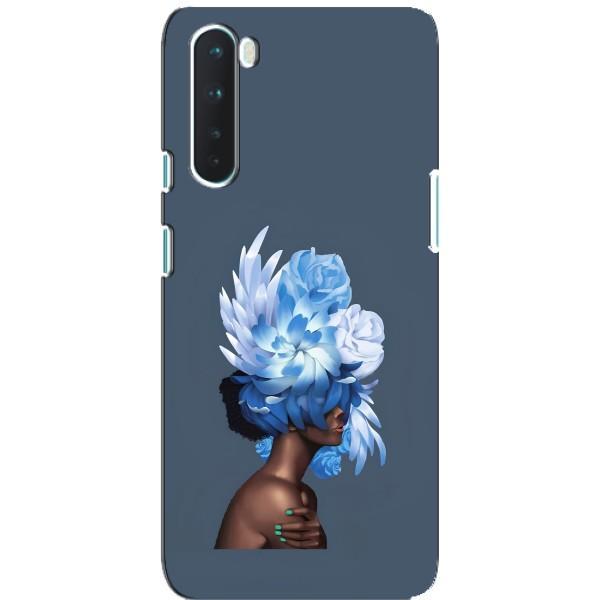 Чехлы (ART) Цветы на OnePlus Nord (VPrint) – Квіти на голові