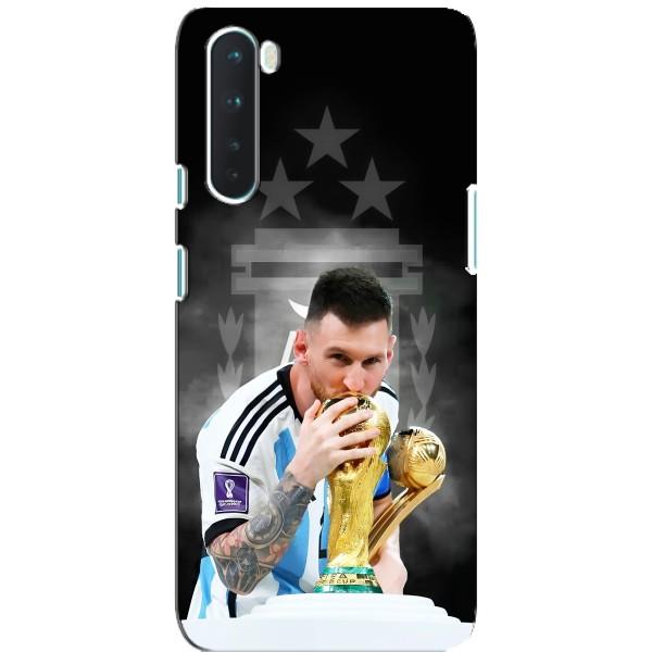 Чехлы для OnePlus Nord (Leo чемпион) (AlphaPrint) – Месси Чемпион