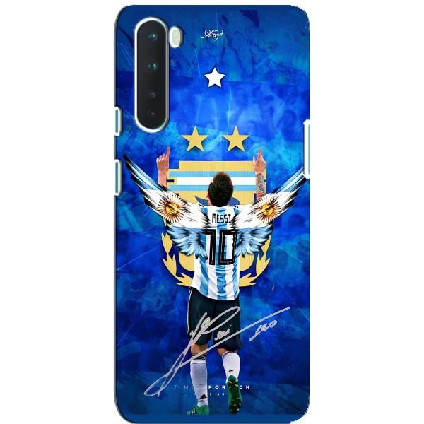 Чехлы для OnePlus Nord (Leo чемпион) (AlphaPrint) – Месси сборная