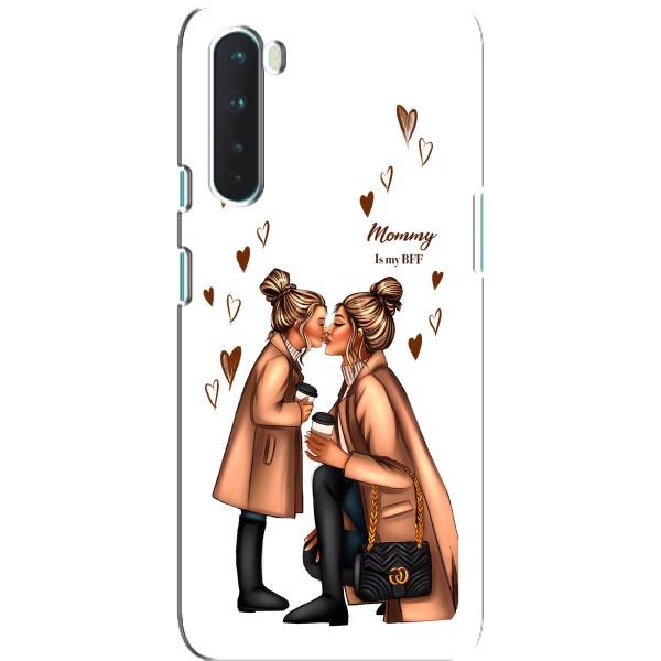 Чехол с печатью для OnePlus Nord - (Мама с ребенком) (AlphaPrint) – Дочка и мама