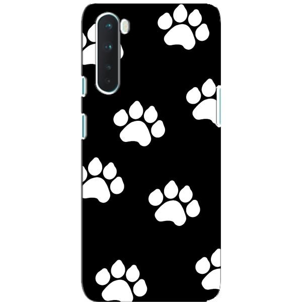 Чехлы с собаками для OnePlus Nord (VPrint) – Следы собаки