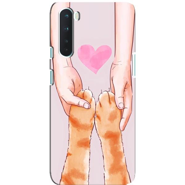 Чохол на ВанПлюс Норд з Котиками (VPrint) – Любовь до котиків