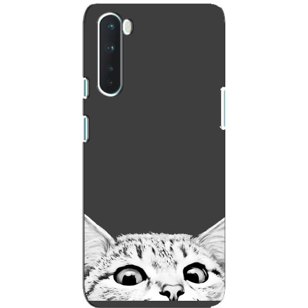 Чохол на ВанПлюс Норд з Котиками (VPrint) – Виглядає котик