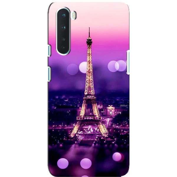 Чохол Ейфелева Вежа OnePlus Nord - (AlphaPrint) – Париж Башня
