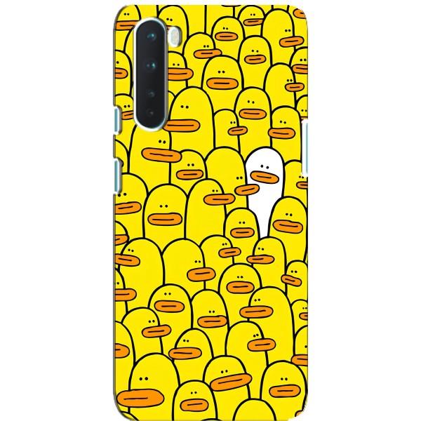 Чохол з принтом для ВанПлюс Норд - (Прикольні) (AlphaPrint) – Біла уточка