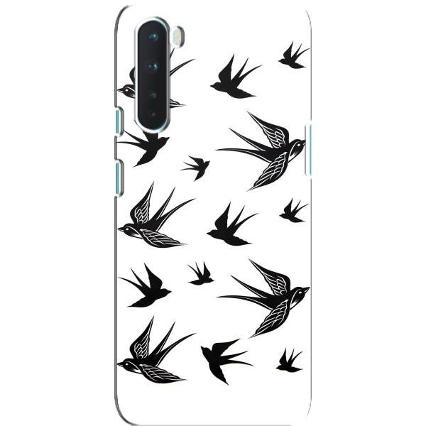Чохол з пташками на OnePlus Nord (VPrint) – Ластівки