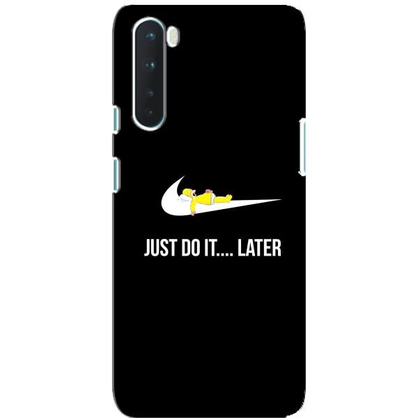 Чохол з логтипом Найк на OnePlus Nord – Nike just do it