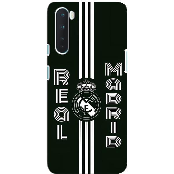 ФК Реал Мадрид чохли для OnePlus Nord (AlphaPrint) – чорно білий Реал