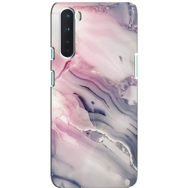 Мраморний чехол на OnePlus Nord (VPrint) – Пурпурний Мрамор