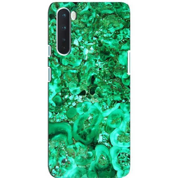 Мраморний чехол на OnePlus Nord (VPrint) – Салатовий Мрамор