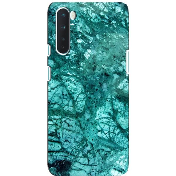 Мраморний чехол на OnePlus Nord (VPrint) – Зелений мрамор