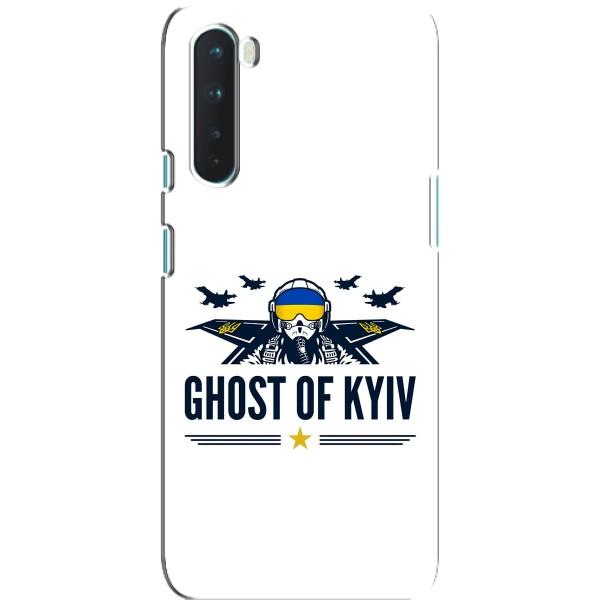 Защитные чехлы (Призрак Киева) для OnePlus Nord (AlphaPrint) – GHOST of Kyiv