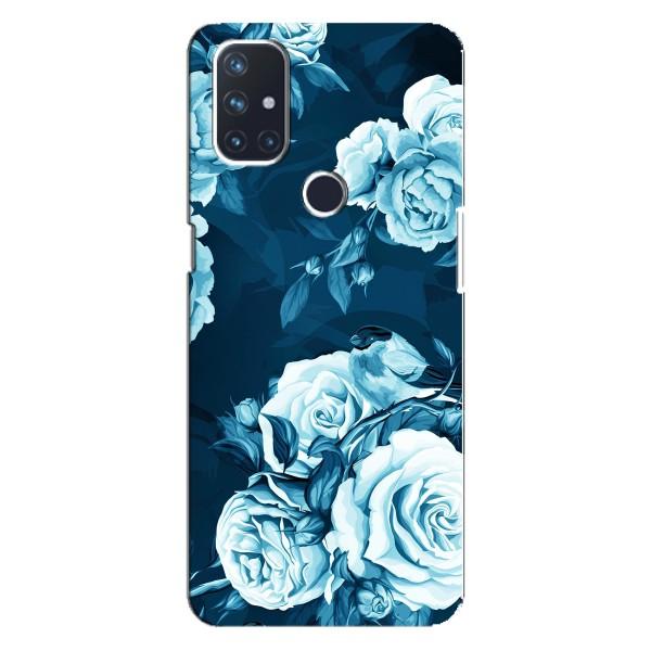 Чехлы (ART) Цветы на OnePlus Nord 10 5G (VPrint) – Блактині бутони