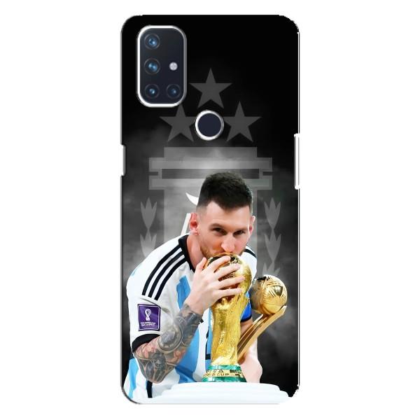 Чехлы для OnePlus Nord 10 5G (Leo чемпион) (AlphaPrint) – Месси Чемпион