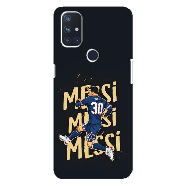 Чехлы для OnePlus Nord 10 5G (Leo чемпион) (AlphaPrint) – Messi ПСЖ
