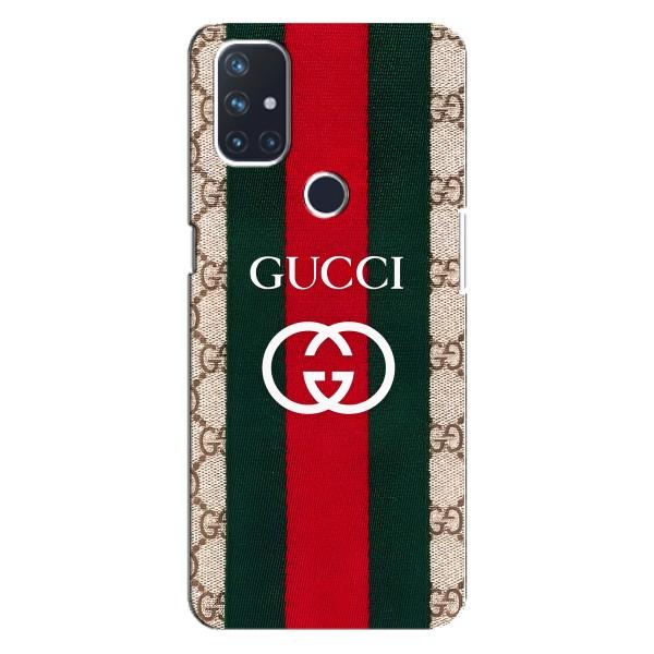 Чехлы ГУЧЧИ для ВанПлас Норд 10 5Джи (AlphaPrint) – Gucci дизайн
