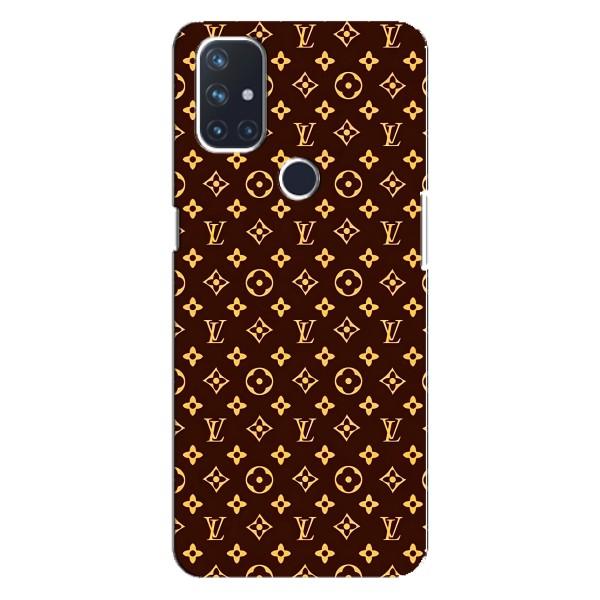 Чехлы Луи Витон для OnePlus Nord 10 5G (AlphaPrint - LOUIS VUITTON) – лого LOUIS VUITTON