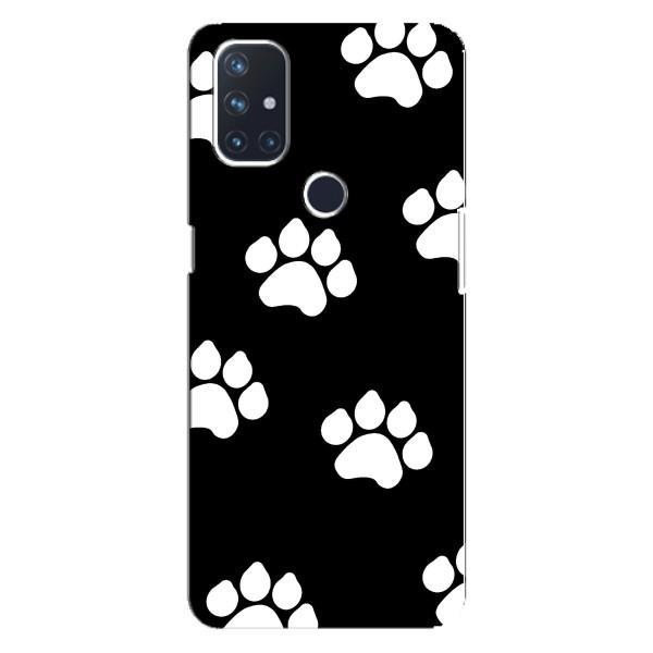 Чехлы с собаками для OnePlus Nord 10 5G (VPrint) – Следы собаки