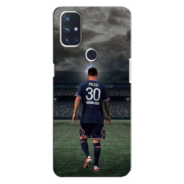 Чехол Месси футболист для OnePlus Nord 10 5G – Месси в ПСЖ