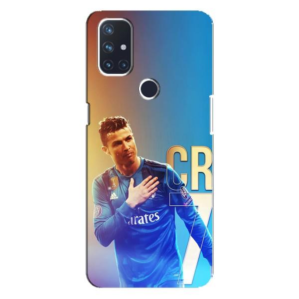 Чехол Криштиану Роналду для OnePlus Nord 10 5G (AlphaPrint) – CR7 Real
