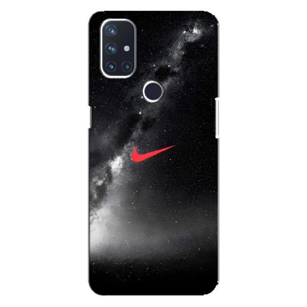 Чехол для OnePlus Nord 10 5G - с принтом Найк (AlphaPrint) – Найк красный