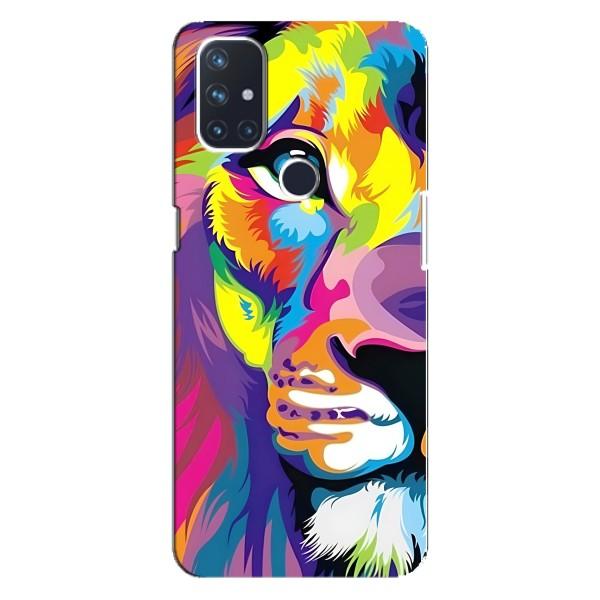 Чехол со Львом для OnePlus Nord 10 5G (VPrint) – Яркий Лев