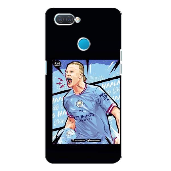 Чехлы с футболистом Ерлинг Холанд для OPPO A12 (AlphaPrint) – гол Эрлинг Холланд