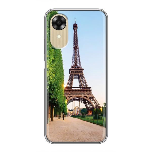 Чехол Эйфелева Башня для Oppo A17k - (AlphaPrint) – Дорога в Париж