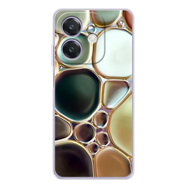 Мраморний чехол на OPPO A3 (VPrint) – Радужний Мрамор