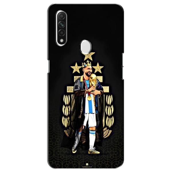 Чехлы для Oppo A31 (Leo чемпион) (AlphaPrint) – Месси Король