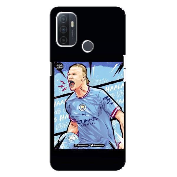 Чехлы с футболистом Ерлинг Холанд для Oppo A32 (AlphaPrint) – гол Эрлинг Холланд