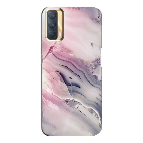 Мраморний чехол на Oppo A33 (VPrint) – Пурпурний Мрамор