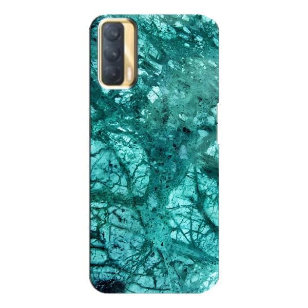 Мраморний чехол на Oppo A33 (VPrint) – Зелений мрамор