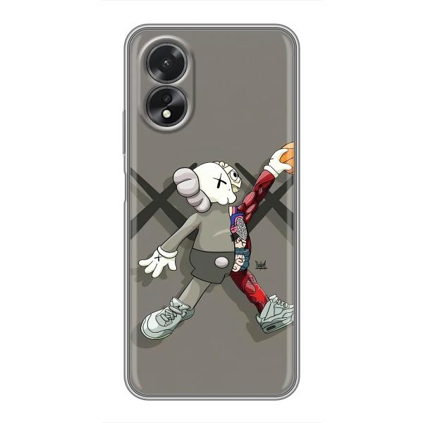 Чехлы для Oppo A38 - Bearbrick Louis Vuitton (PREMIUMPrint) – Беарбрик Джордан