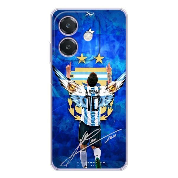 Чехлы для OPPO A40m (Leo чемпион) (AlphaPrint) – Месси сборная