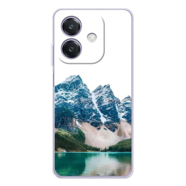 Силиконовый чехол с КАРТИНКАМИ лето для OPPO A40m (AlphaPrint) – Гори