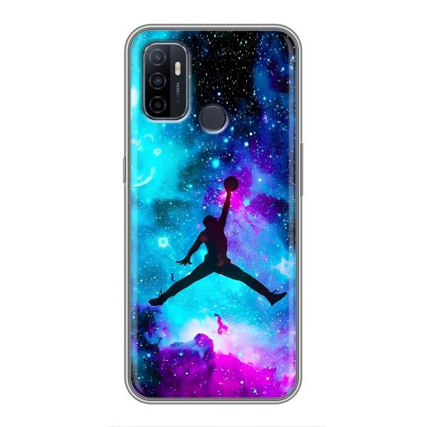 Чехлы для Oppo A53 - с картинкой JORDAN (AlphaPrint) – Яркий Джордан