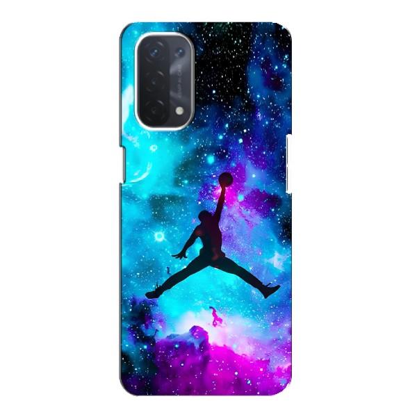 Чохли для Oppo a54 (5G) - з картинкою JORDAN (AlphaPrint) – Яскравий Джордан
