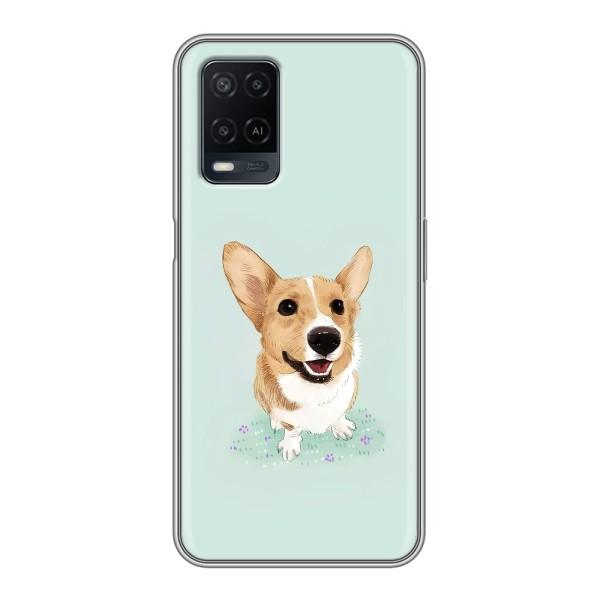 Чехлы с собаками для OPPO A54 (VPrint)