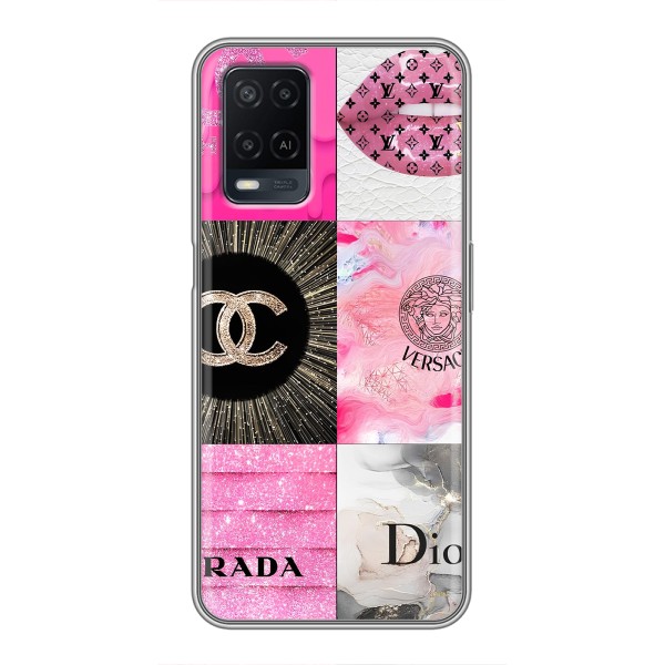Чехол (Dior, Prada, YSL, Chanel) для OPPO A54 – Модница