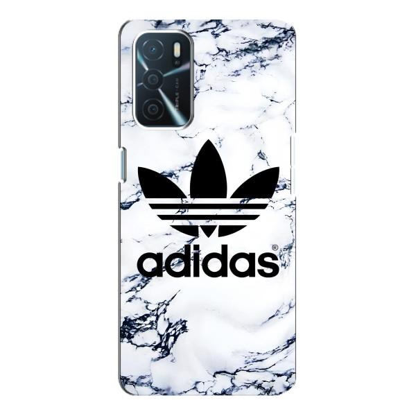 Чохли Адидас для Oppo a54s (AlphaPrint) – Адідас на мраморі