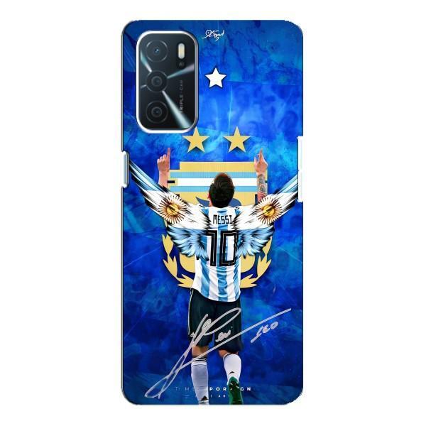 Чохли для Oppo a54s (Leo чемпіон) (AlphaPrint) – Мессі збірна