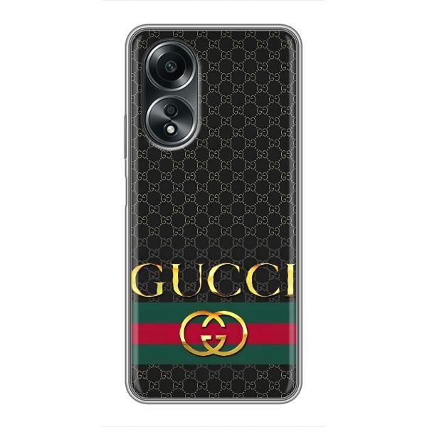 Чохли  GUCCI для ОППО А58 (4G) (AlphaPrint) – Gucci оригінал