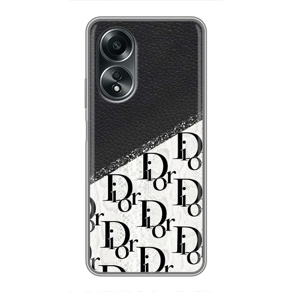 Чехол (Dior, Prada, YSL, Chanel) для OPPO A58 (4G) – Диор