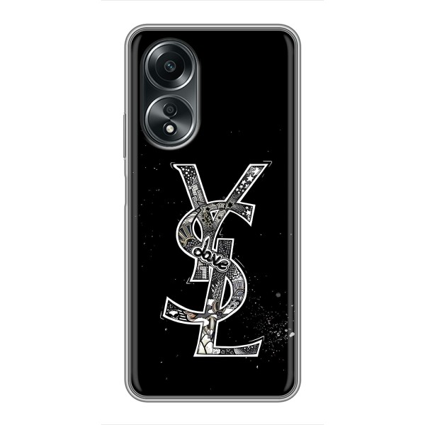 Чехол (Dior, Prada, YSL, Chanel) для OPPO A58 (4G) – YSL