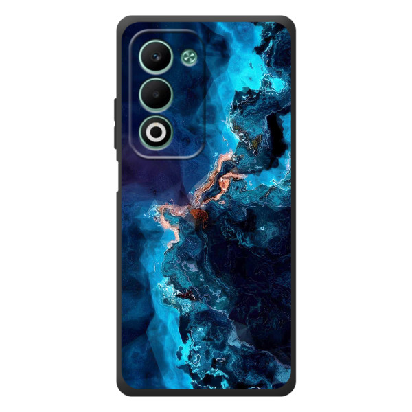 Чехлы с тематикой "Мрамор" на А5м – Синий мрамор