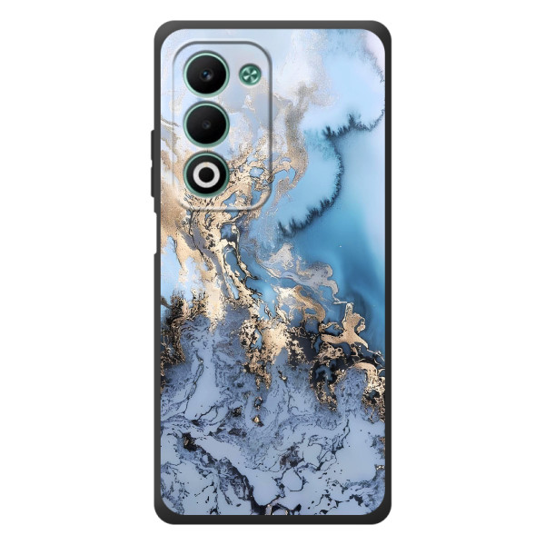 Мраморный чехол на OPPO A5m (VPrint) – Нежный мрамор